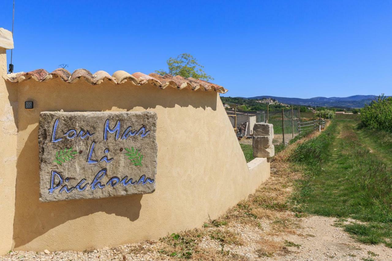 Lou Mas Li Pitchoun "La Lauze" Apartment Gordes Bagian luar foto