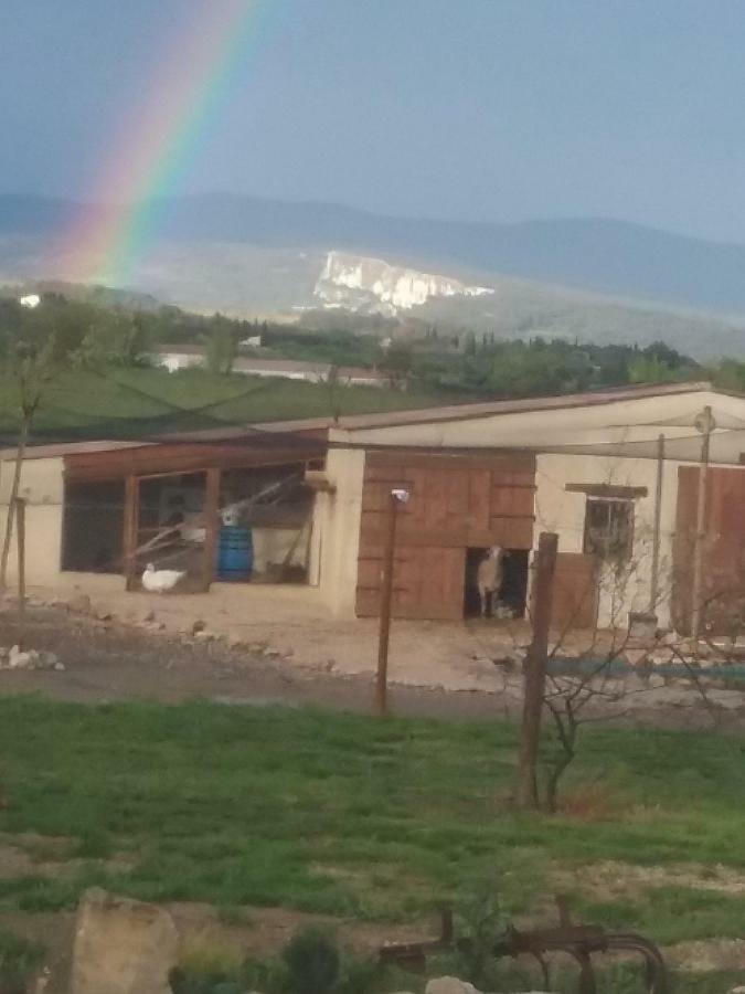Lou Mas Li Pitchoun "La Lauze" Apartment Gordes Bagian luar foto